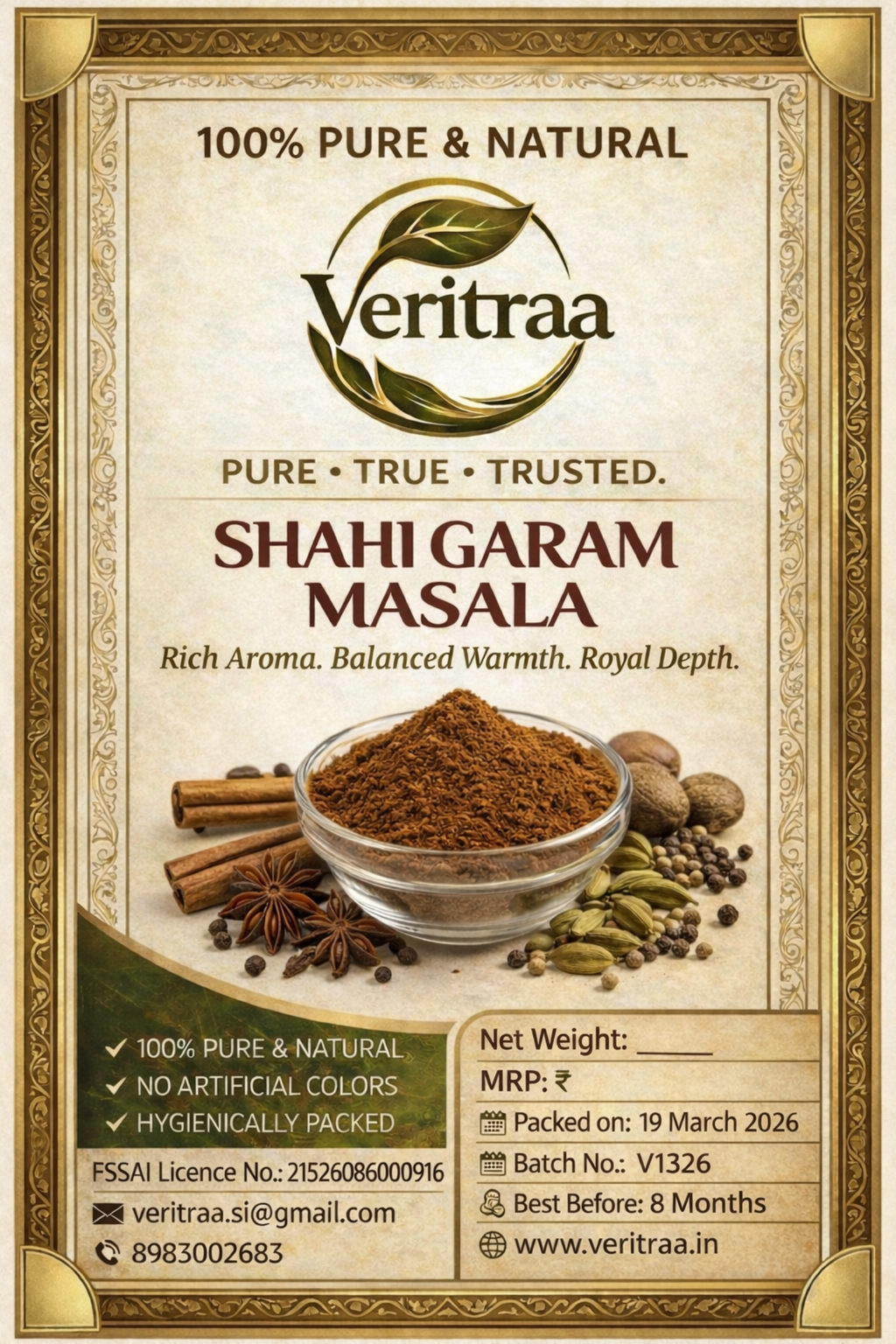 Shahi Garam Masala
